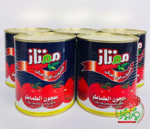 نرخ رب گوجه فرنگی ممتاز