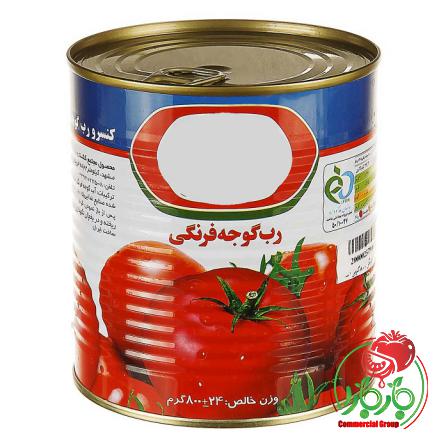 تامین کنندگان رب گوجه فرنگی 800 گرمی