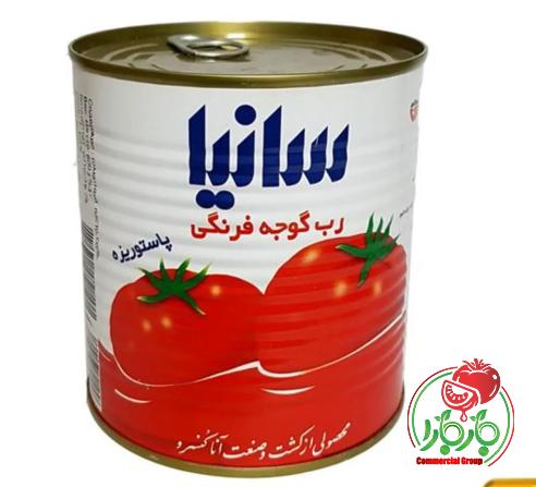 رب گوجه فرنگی سانیا + بهترین قیمت خرید