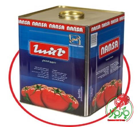 قیمت و خرید رب گوجه فرنگی نانسا + فروش ارزان