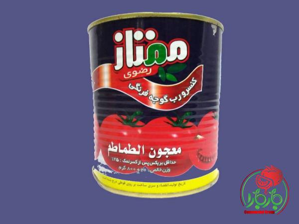 خرید رب گوجه فرنگی ممتاز با قیمت استثنایی