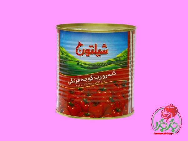 مشخصات رب گوجه فرنگی