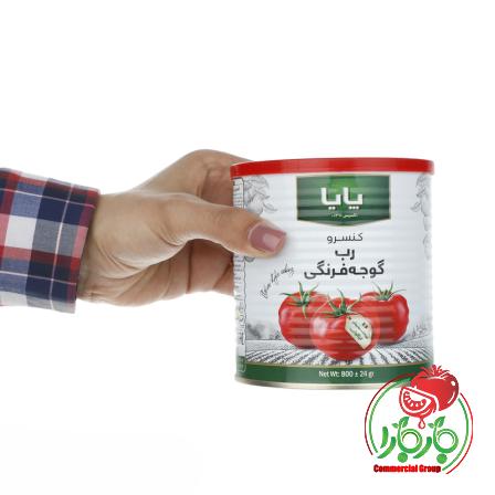 مشخصات رب گوجه فرنگی