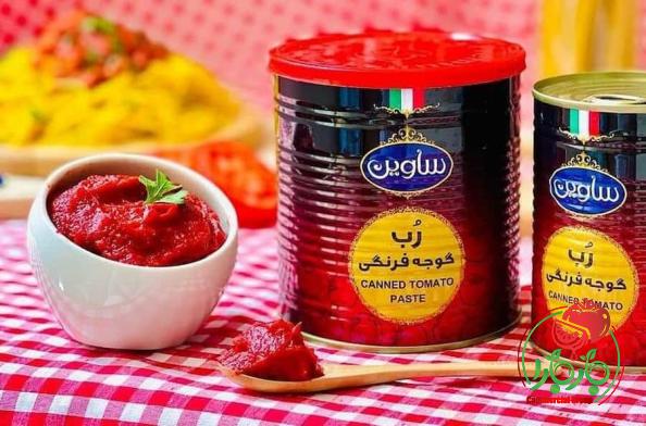 خرید رب گوجه فرنگی ساوین با قیمت استثنایی